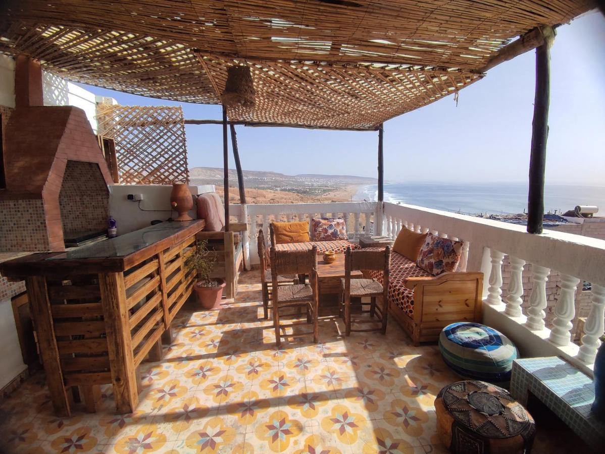 Ferienwohnung Red Carpet Surf House Taghazout Exterior foto