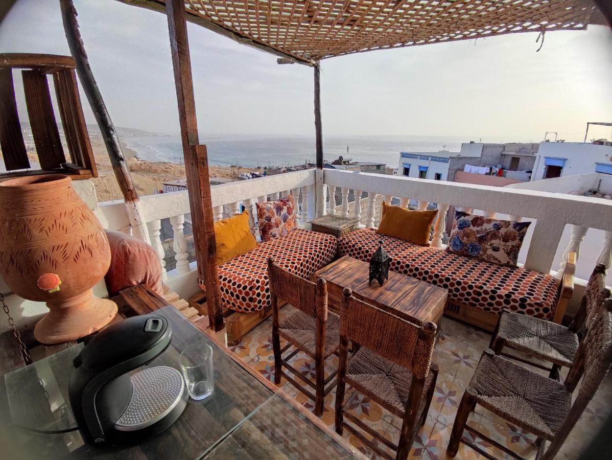 Ferienwohnung Red Carpet Surf House Taghazout Exterior foto