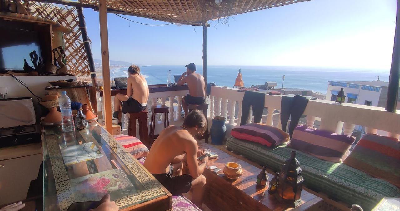 Ferienwohnung Red Carpet Surf House Taghazout Exterior foto